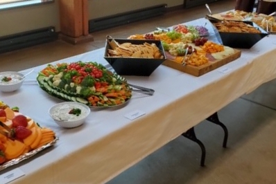 Buffet wedding caterers in Wisconsin